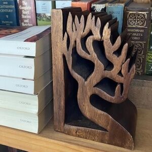 Solid Wood Bookend/Picture Holder
